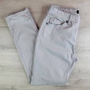 Buffalo David Bitton Womens 2/26 Gray Jeans Daily Mid Rise Skinny Stretch Graze